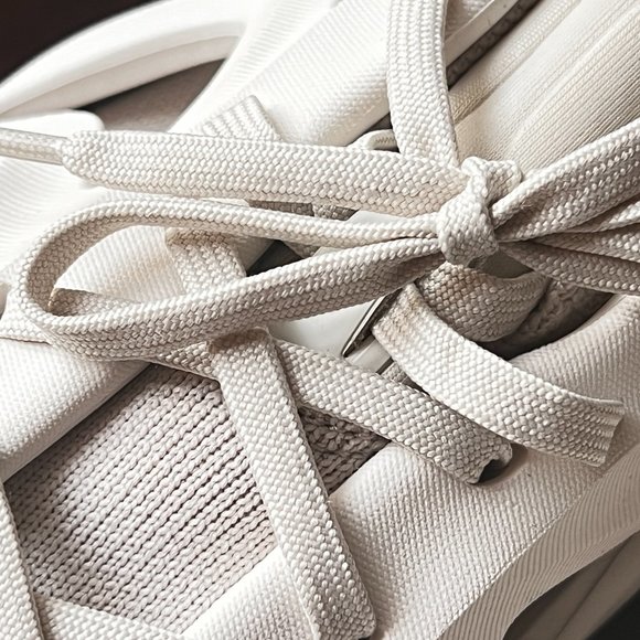 Adidas AdiFOM Q Sneakers Size 9 Men's Off White/Aluminum NEW with box - Picture 9 of 16